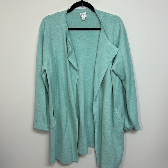 J. Crew Vanessa Sweater Jacket Large - Picture 2 of 7